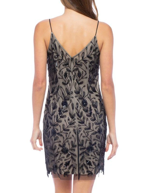 MARINA Beaded Shift Dress 2