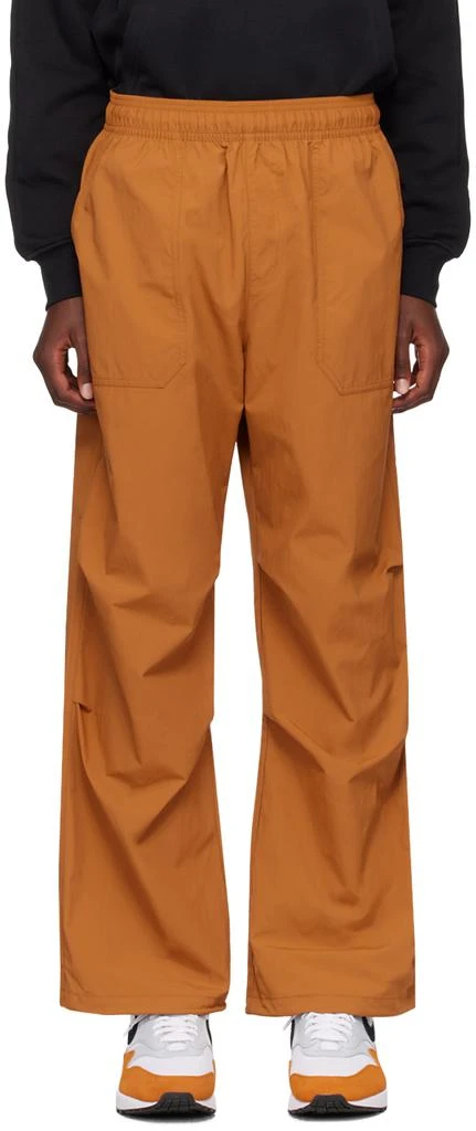 Jordan Orange Drawstring Trousers 1