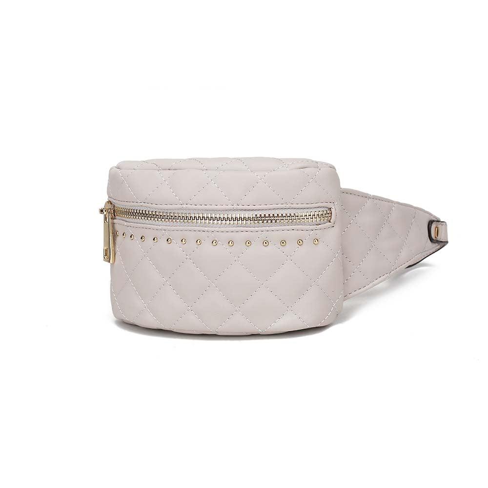 MKF Camilla Quilted Belt Waist Bag by Mia K