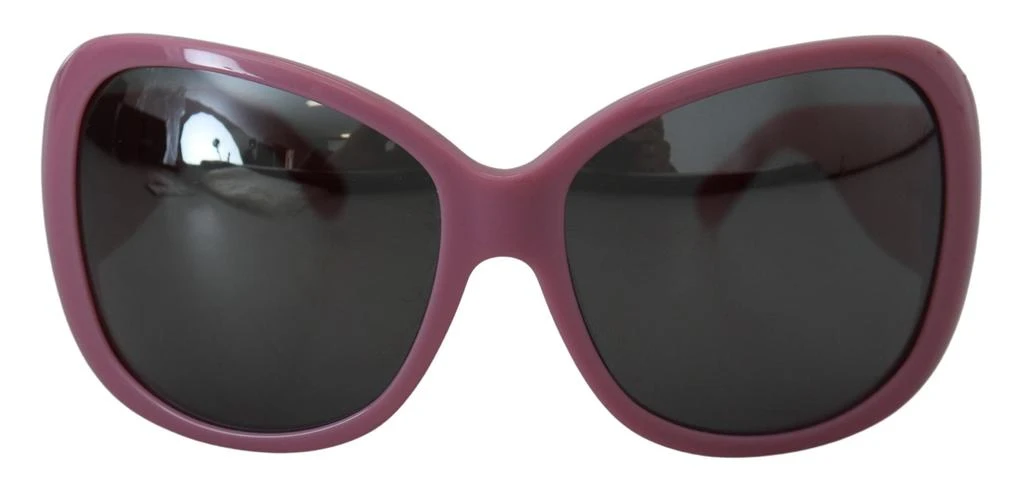 Dolce & Gabbana Dolce & Gabbana Pink Red Plastic Frame Oversized DG4033 Sunglasses 1
