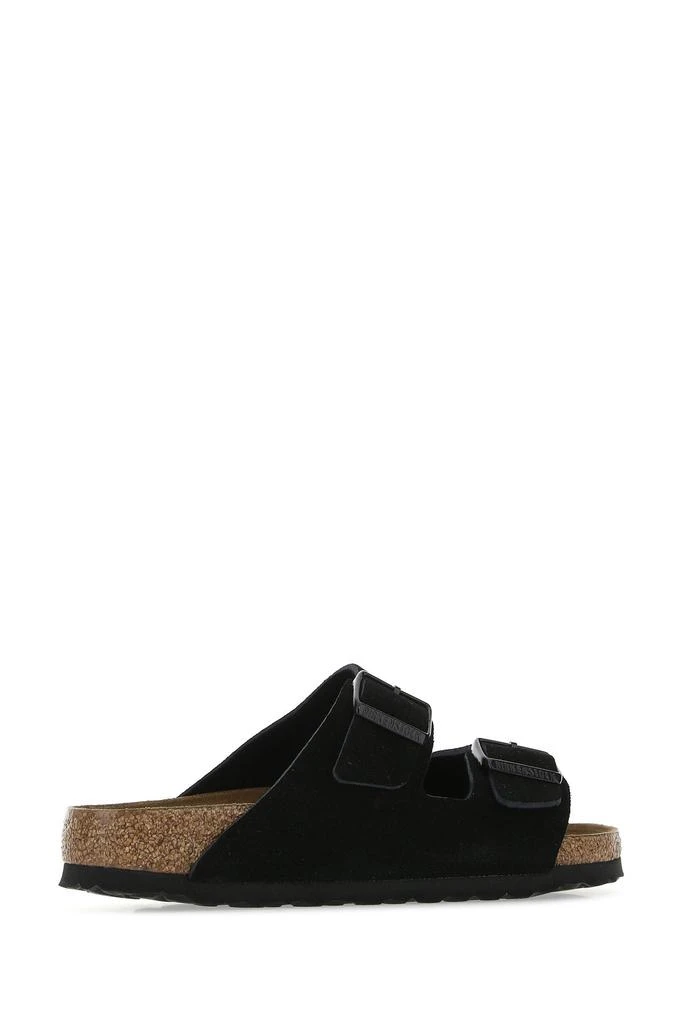 Birkenstock Black suede Arizona slippers 2