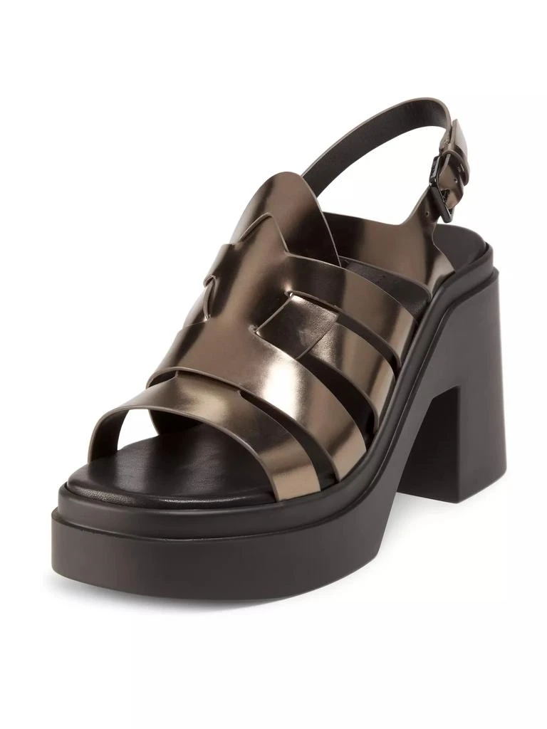 Clergerie Nindy Leather Platform Sandals 2