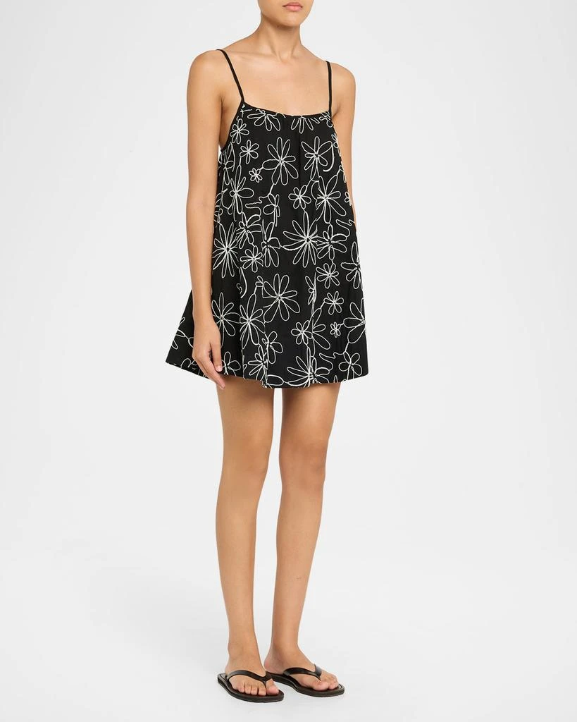 Solid & Striped The Lindsay Floral Mini Dress 4