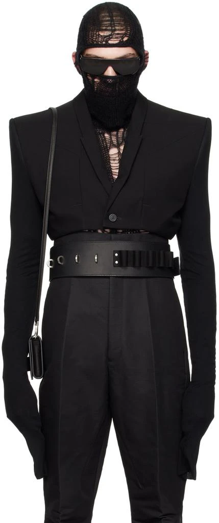 Rick Owens Black Cobra Micro Tatlin Jacket 1