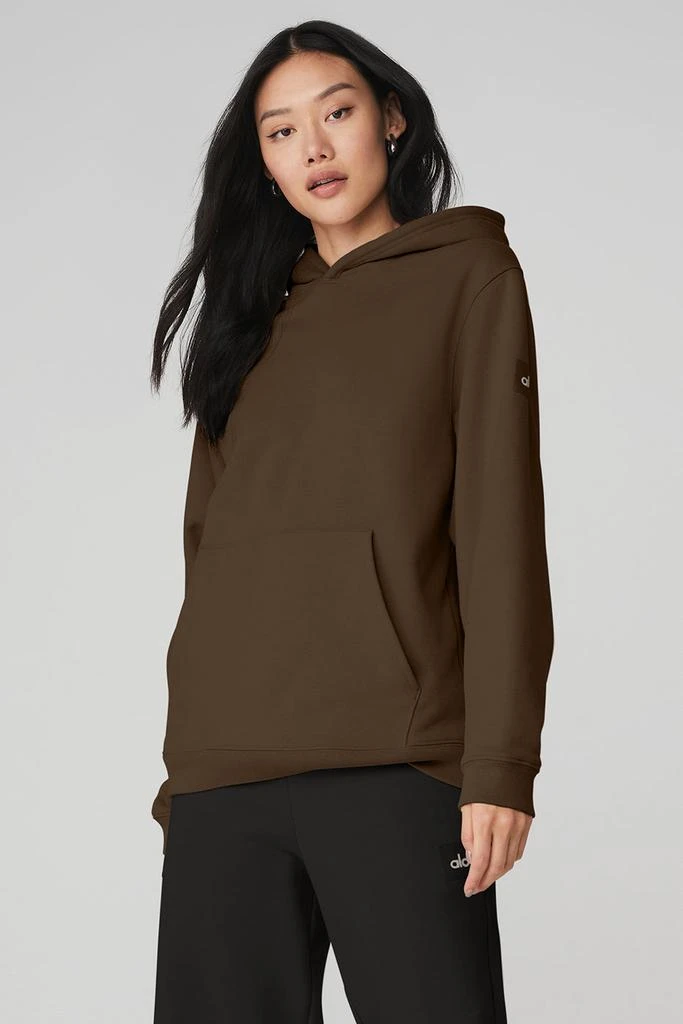 Alo Renown Heavy Weight Hoodie - Espresso 1