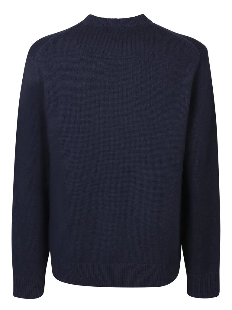 Givenchy Givenchy Flocked Logo Crewneck Knit Jumper 2