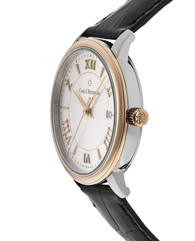 Carl F. Bucherer Carl F. Bucherer Adamavi Silver Dial Leather Strap Men's Watch 00.10314.07.15.01 3