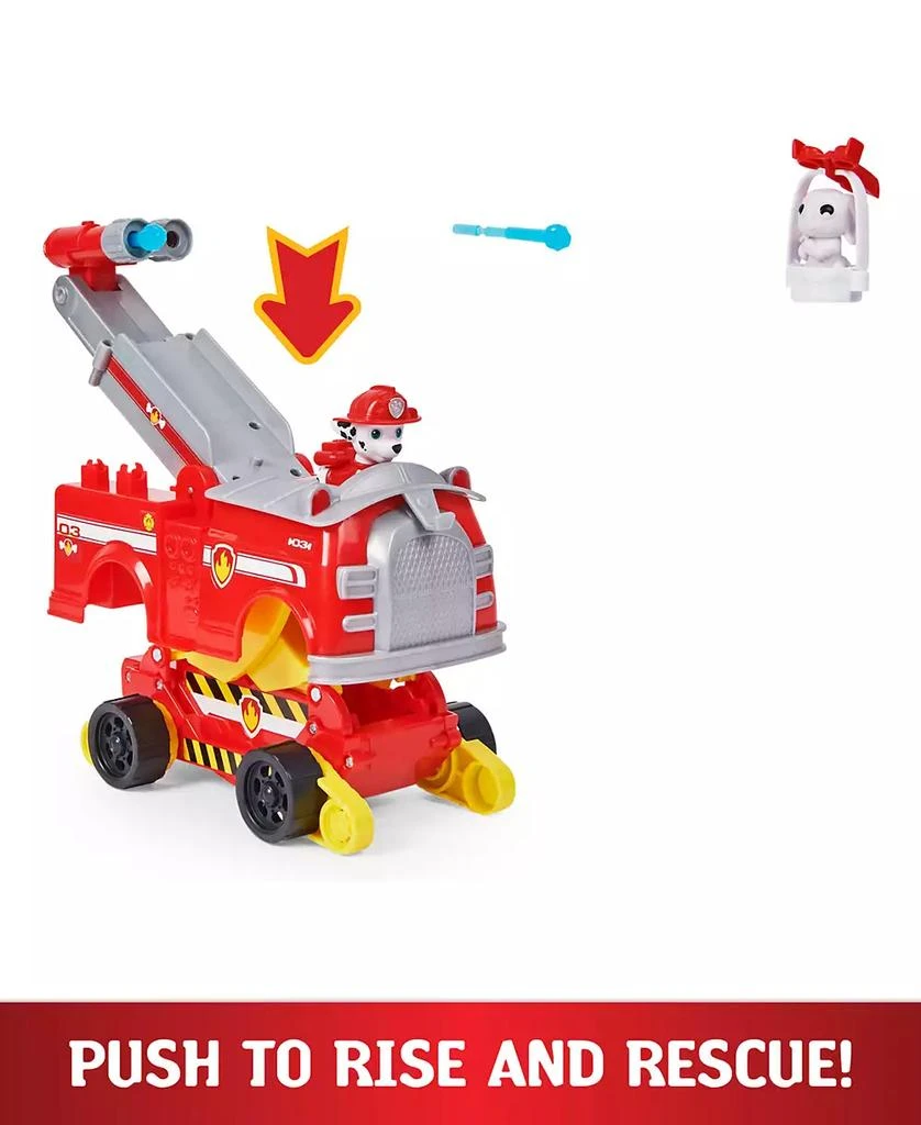 Paw Patrol Marshall Rise and Rescue Changing Toy Car with Action Figures a 3