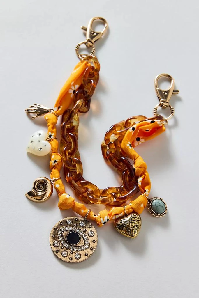 Urban Outfitters Charmed Bandana Bag Chain 2