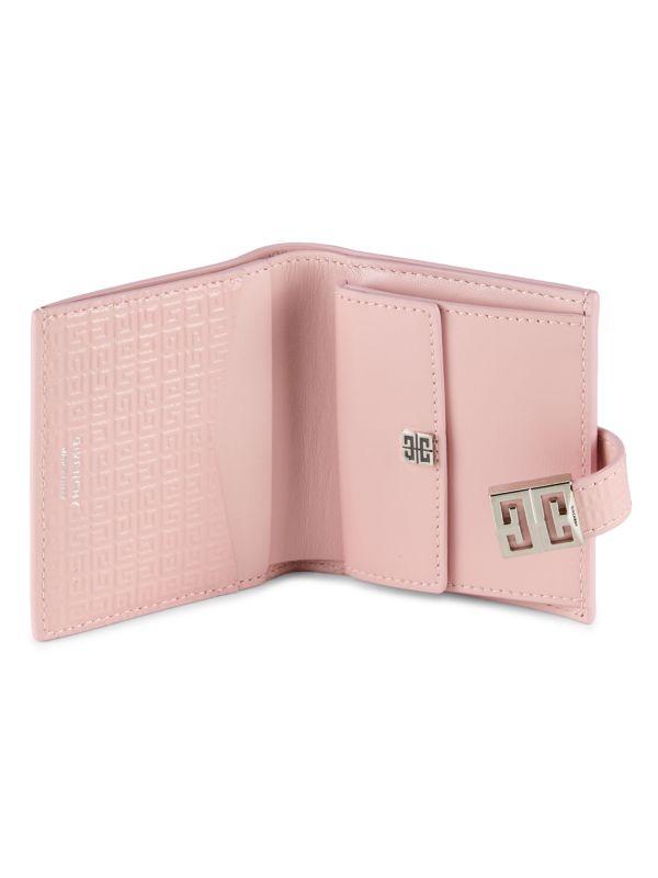 Givenchy 4G Leather Bifold Wallet