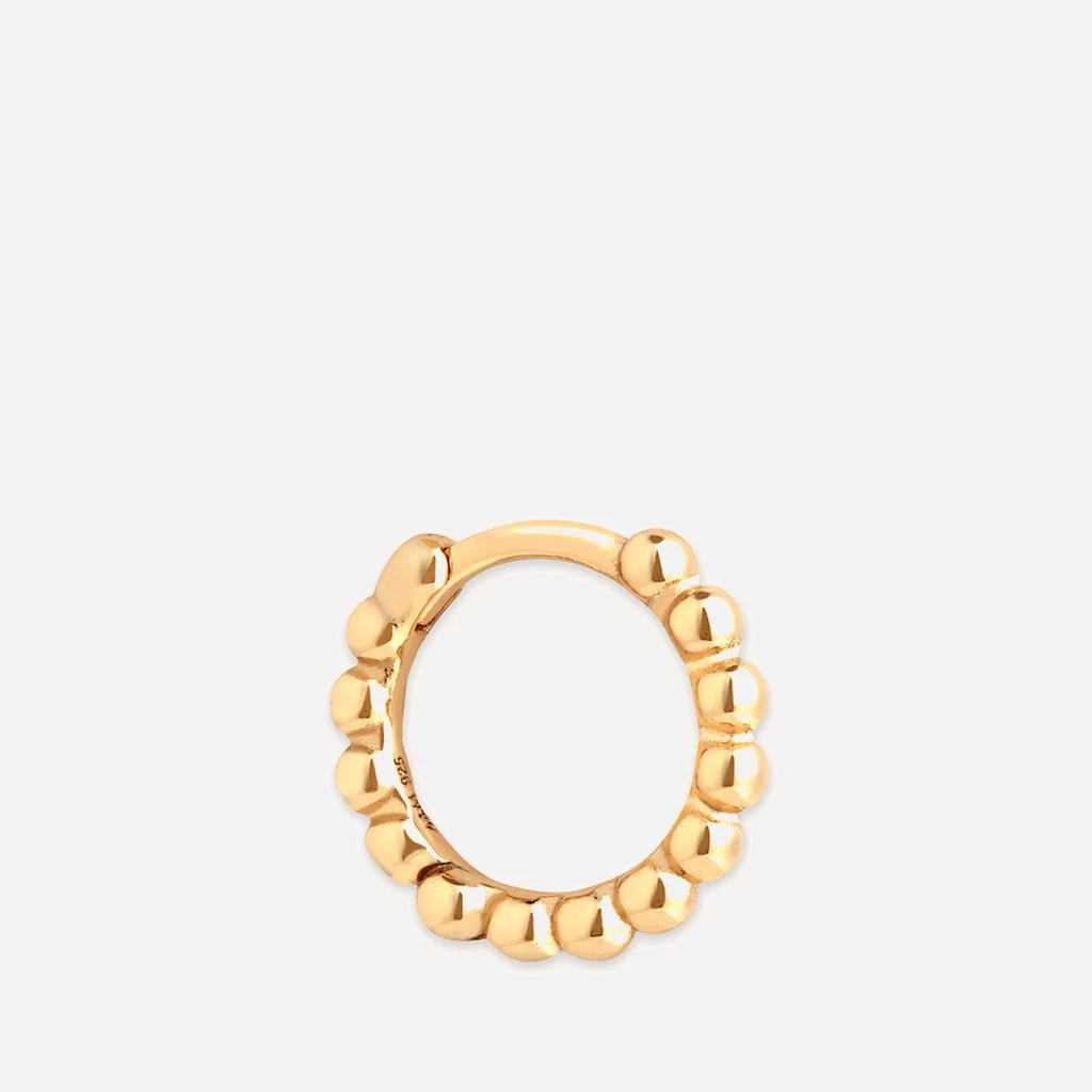 ASTRID & MIYU 18-Karat Gold-Plated Hoop Single Earring 1