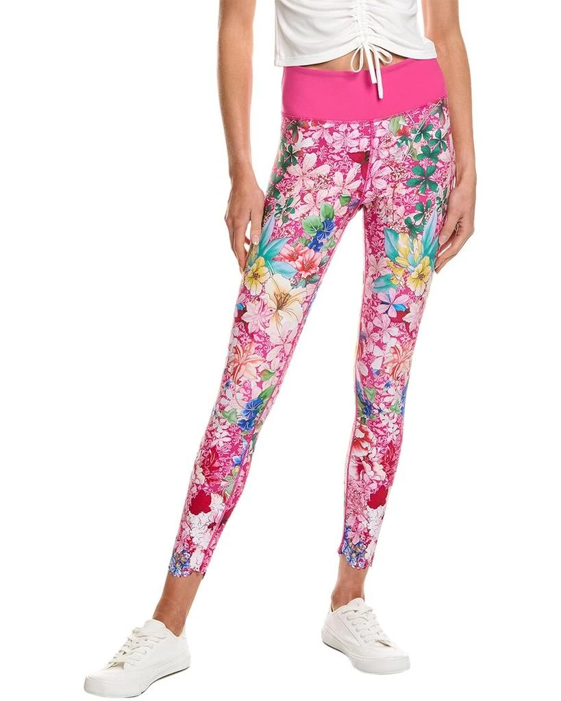 Johnny Was Bee Active Eyelet Hem Legging 1