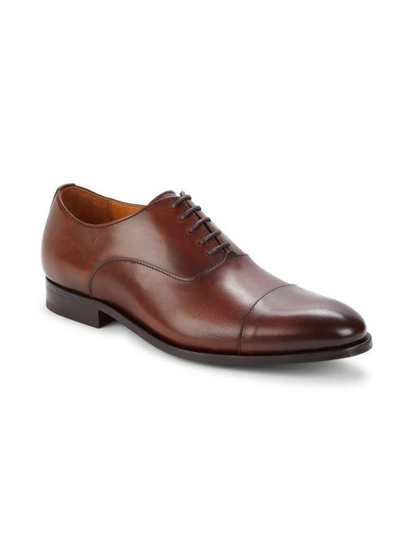 Saks Fifth Avenue William Leather Oxfords 2