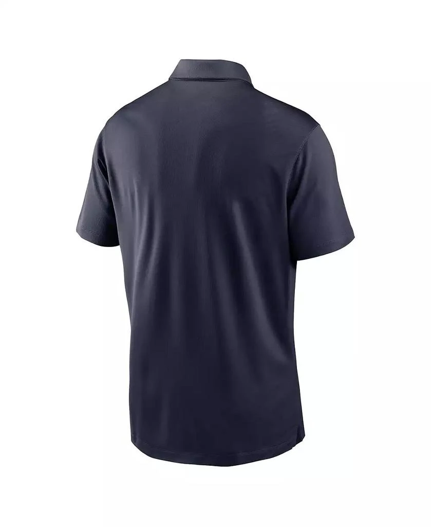 NIKE Men's Navy West Virginia Mountaineers Primetime Evergreen Franchise Performance Polo Shirt 2