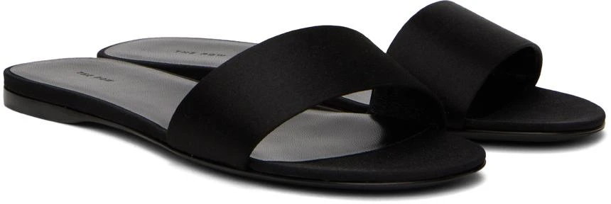 The Row Black Combo Slide Sandals 4