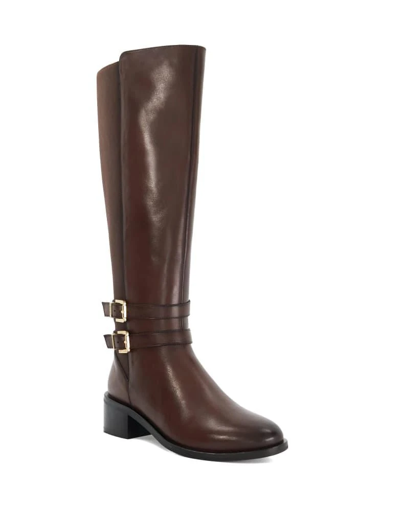 DUNE London Dune London Tatter boots in brown 4