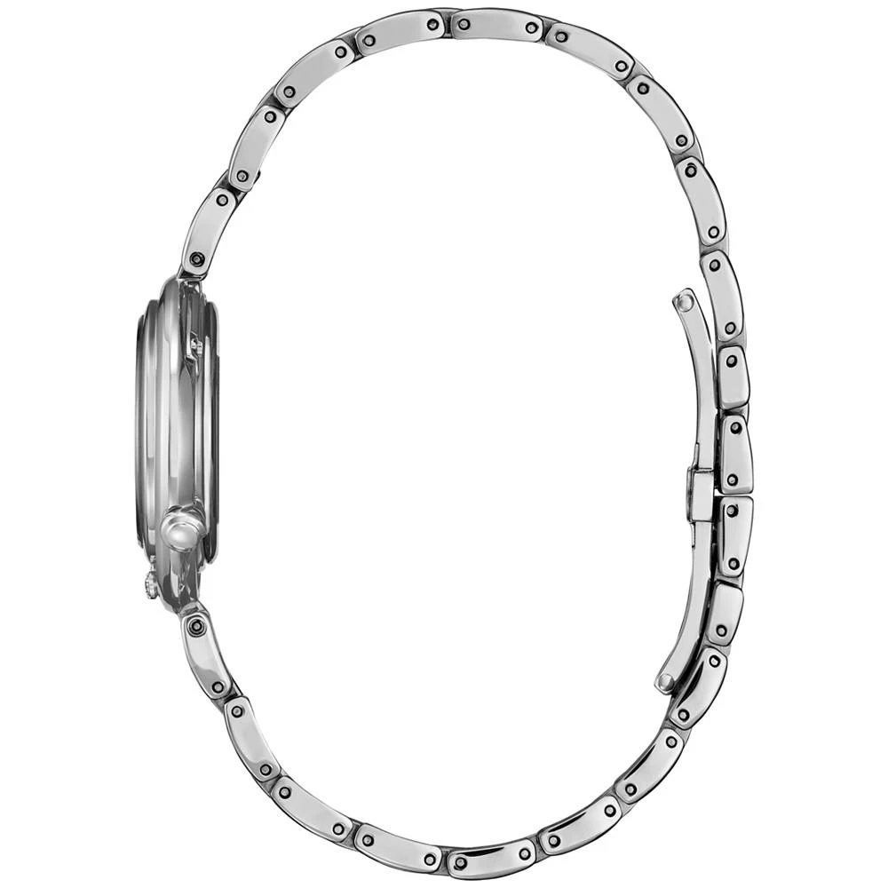 Citizen Eco-Drive Women's Arcly Diamond (1/10 ct. t.w.) Stainless Steel Bracelet Watch 30mm 2