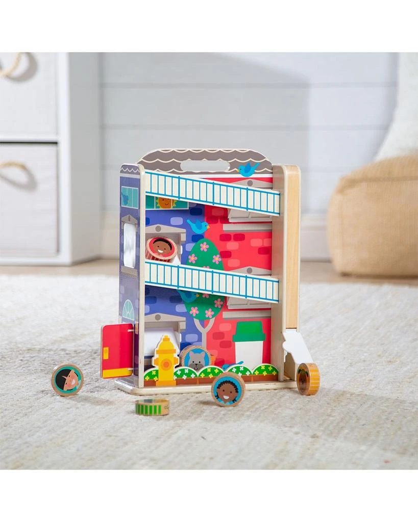 Melissa & Doug GO TOTs Town House Tumble Set - Ages 1+ 9