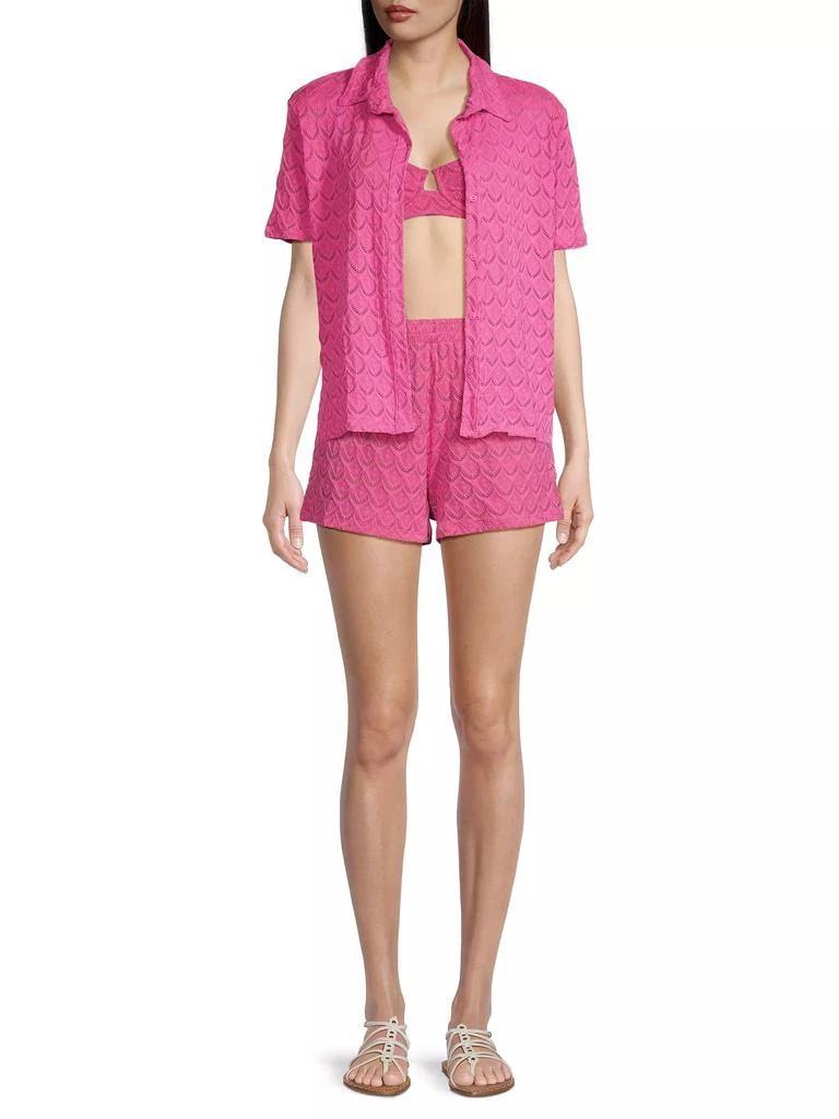 Peixoto Carla Embroidered Shorts 2