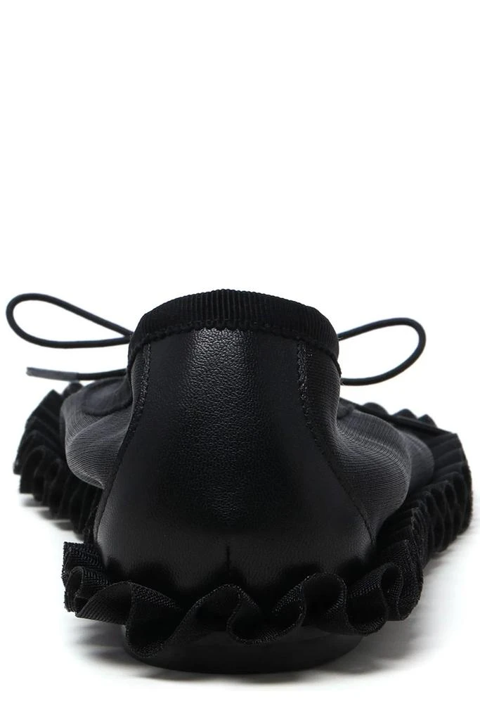 Simone Rocha Simone Rocha Frilled Mesh Slip-On Ballet Flats 5