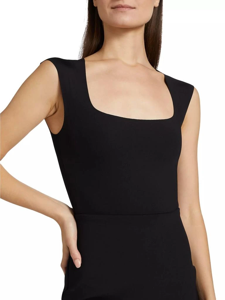 Commando Neoprene Cap-Sleeve Bodysuit 7