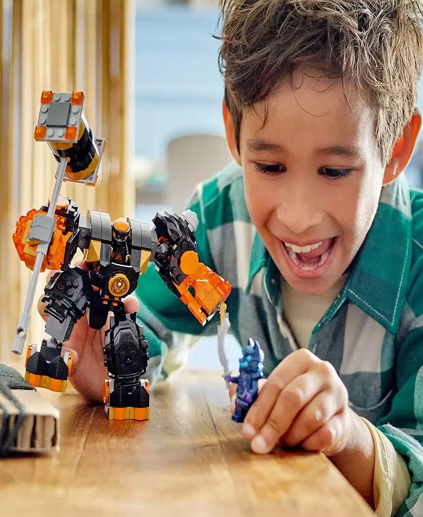 LEGO Ninjago Cole's Elemental Earth Mech Ninja Toy 71806, 235 Pieces 4