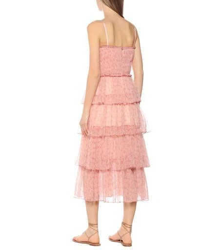 Jonathan Simkhai Harlyn floral tulle midi dress 3