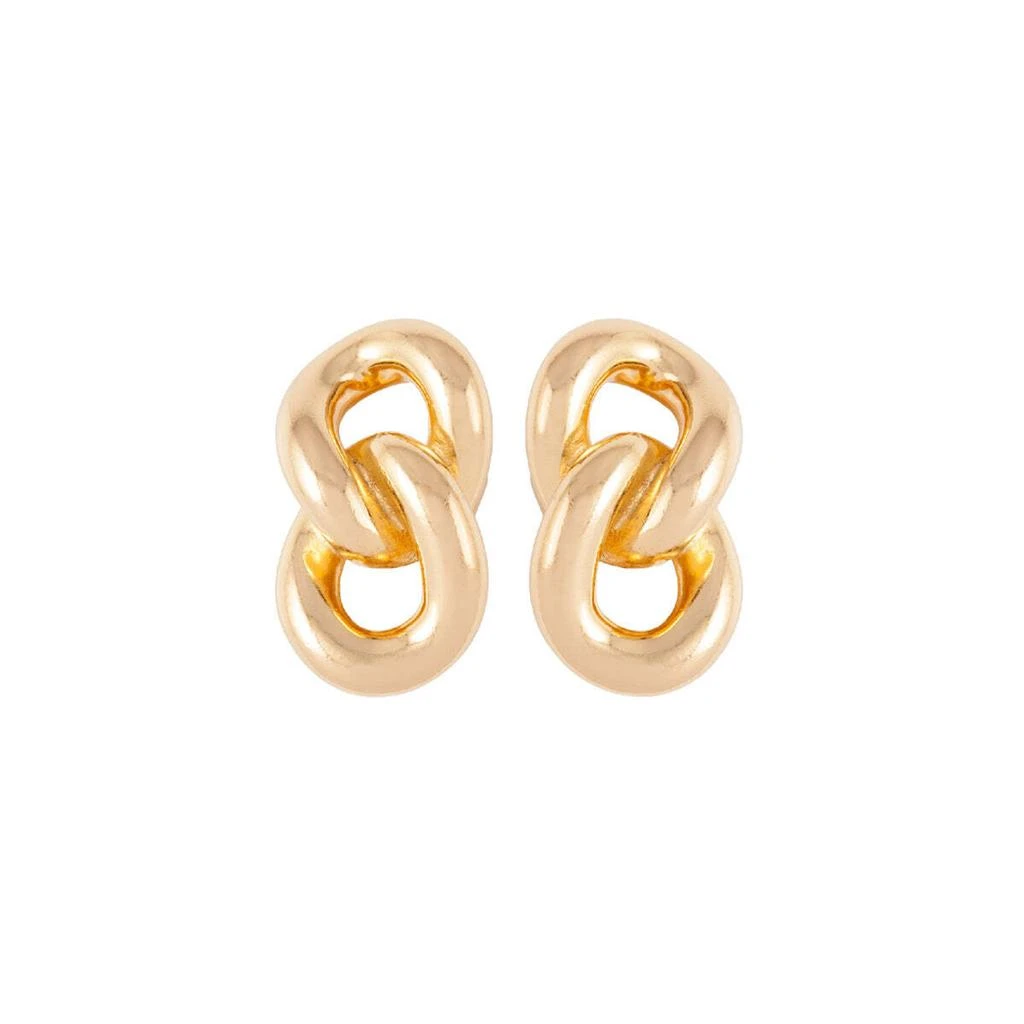 Susan Caplan Vintage 1980s vintage christian dior chain clip-on earrings 4