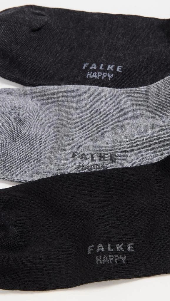 FALKE Happy Crew Socks 3 Pack 3