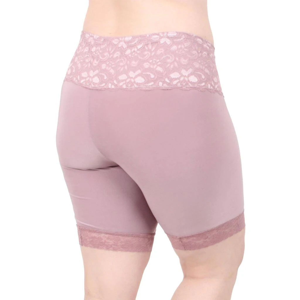 Undersummers by CarrieRae Lace Anti Chafing Shortlette Slipshort 9" 3
