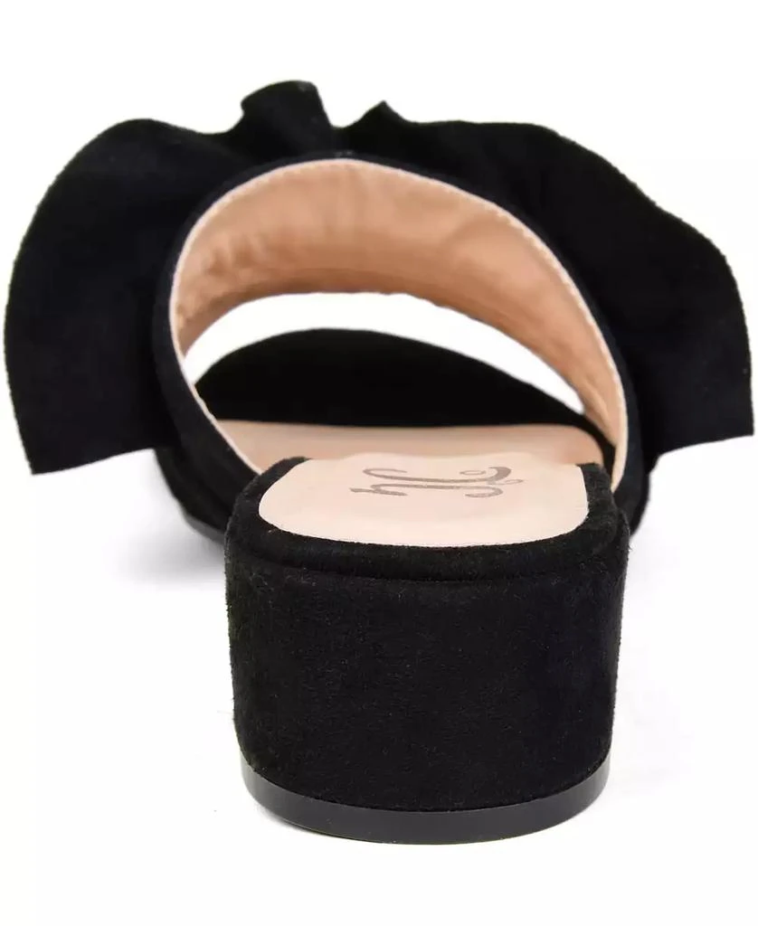 Journee Collection Women's Sabica Ruffle Slip On Dress Sandals 3