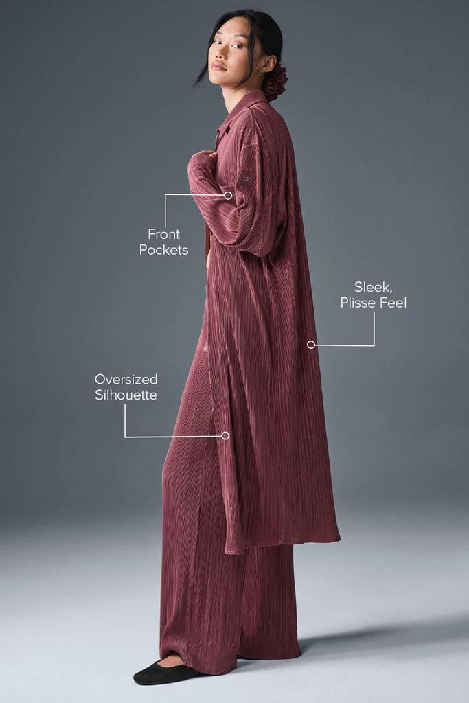 Shop Micro Plisse Shirt Dress - Burgundy Truffle on Sale at BeyondStyle   Get 32% Off Micro Plisse Shirt Dress - Burgundy Truffle with Limited-Time  Flash Deals, Exclusive Discounts, and Special Offers.