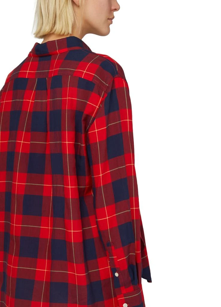 Totême Tartan lyocell shirt 5