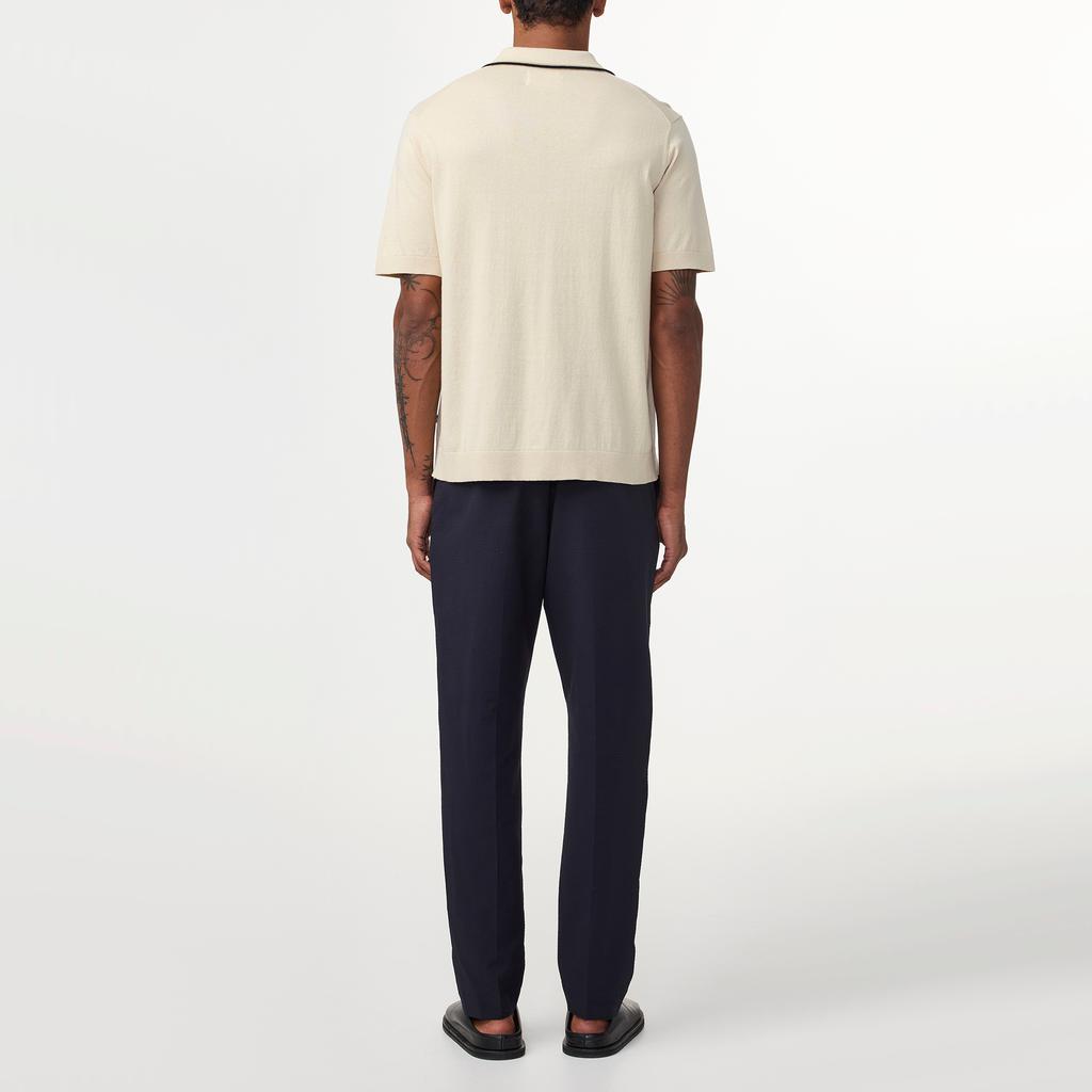 NN07 Nolan Cotton-Knit Polo Shirt