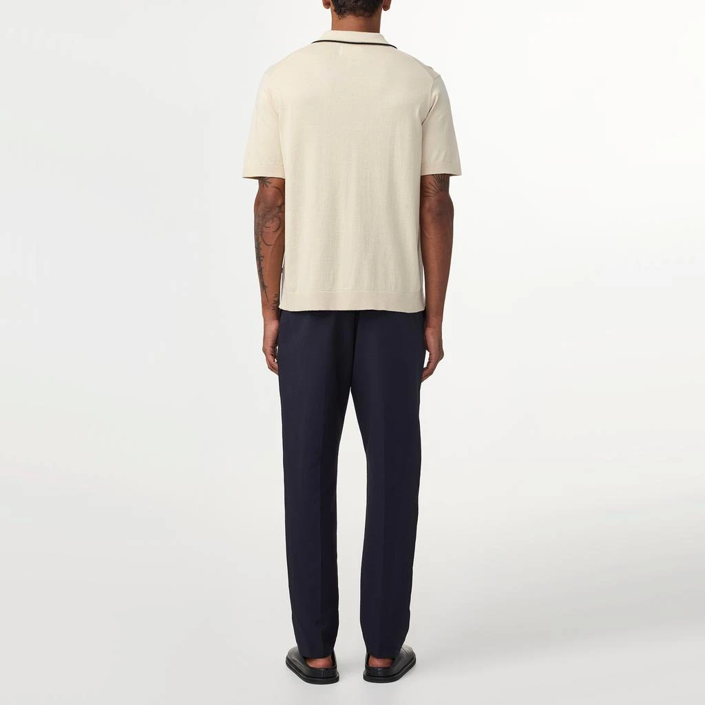 NN07 Nolan Cotton-Knit Polo Shirt 2
