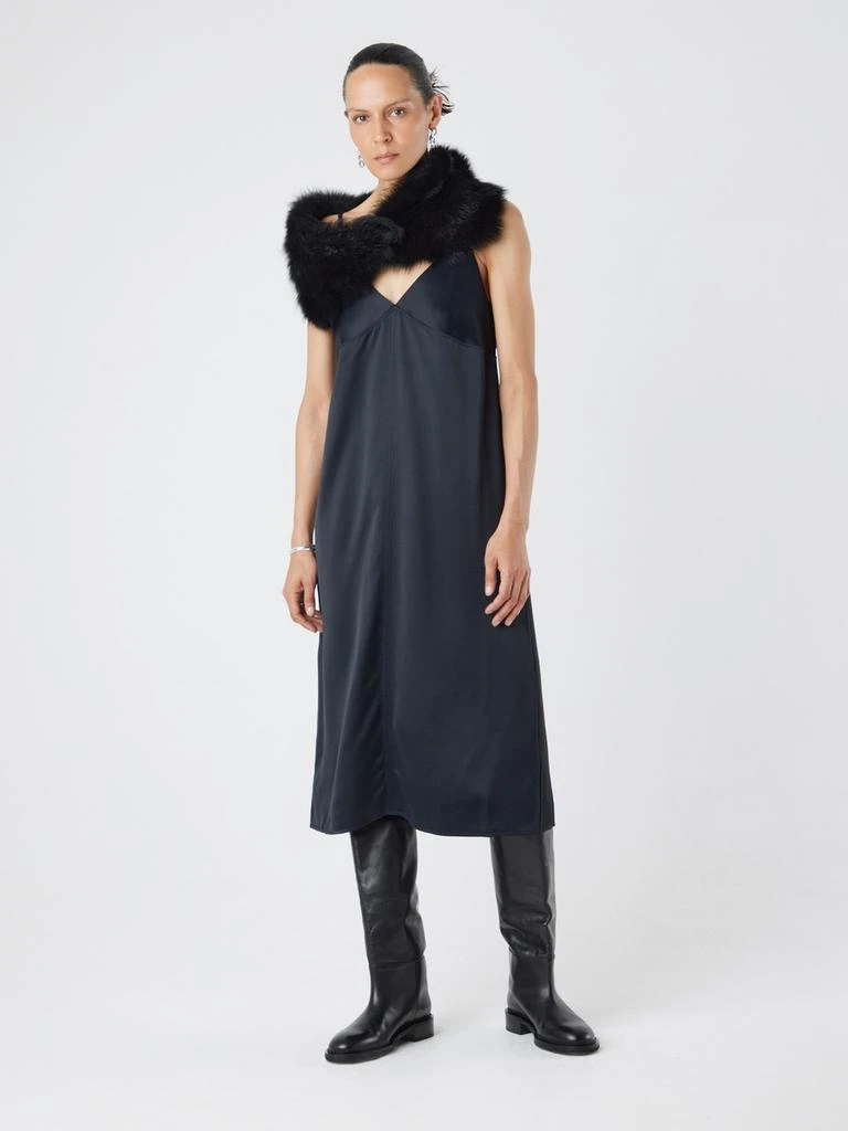 Gushlow & Cole Baby button shearling scarf 3