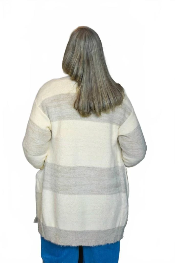 Woven Heart Women
s Tori Brushed Cardigan In Beige 2