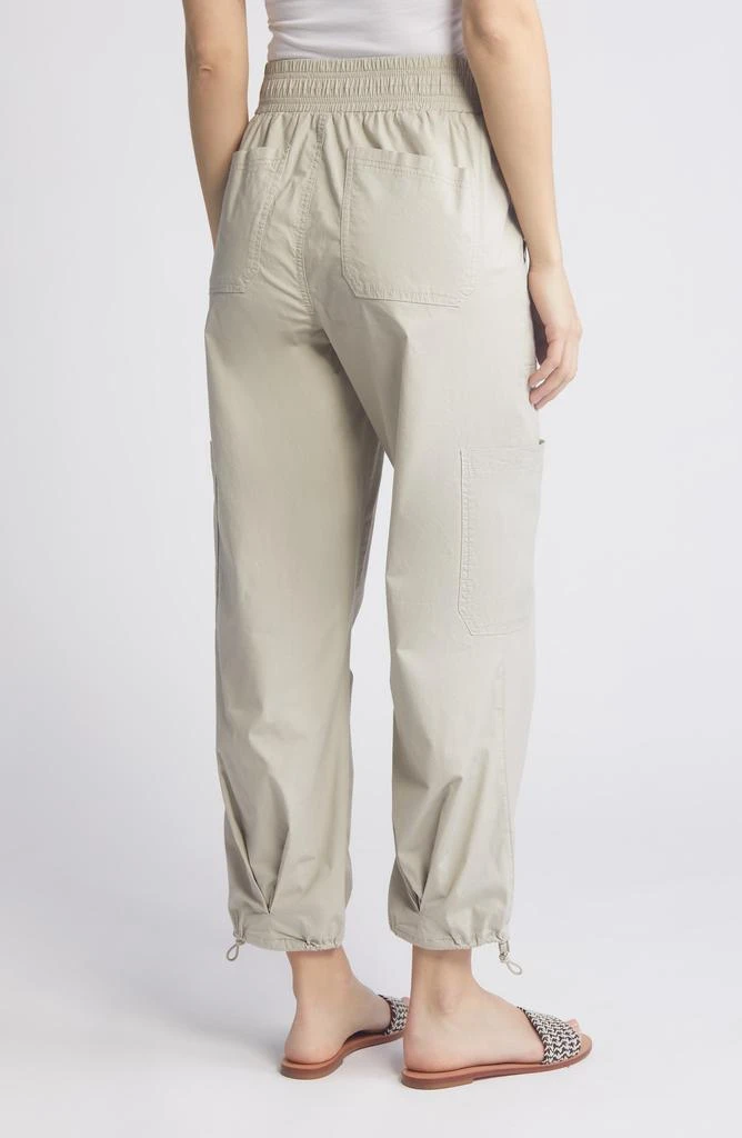 Wit & Wisdom 'Ab'Leisure Skyrise Pull-On Straight Leg Poplin Cargo Pants 2