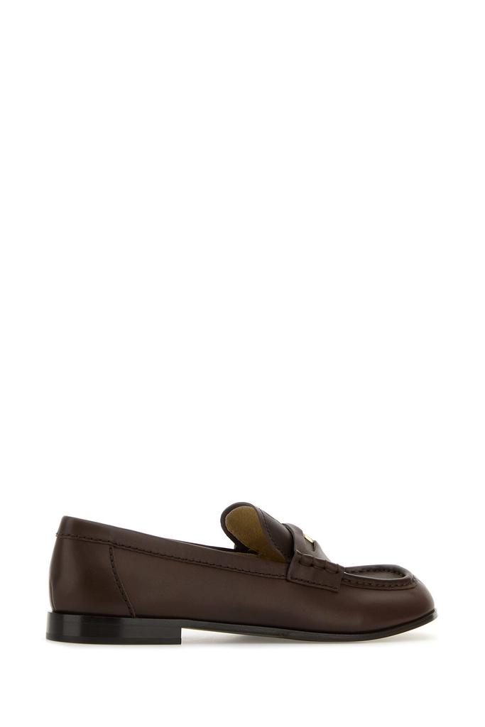 Miu Miu Brown leather loafers