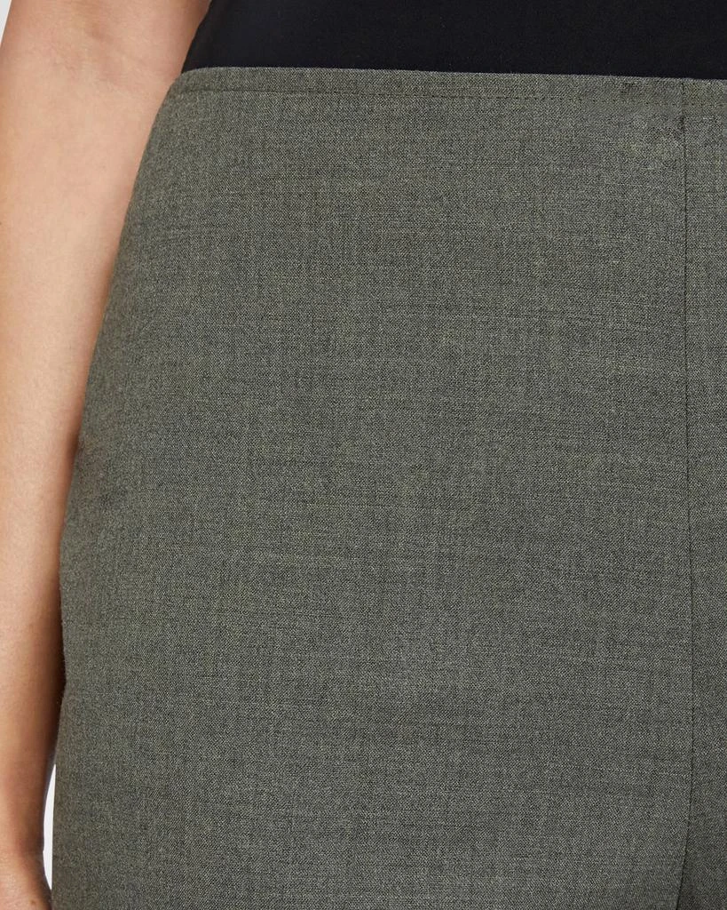 Santorelli Sofia Straight-Leg Stretch Wool Pants 4