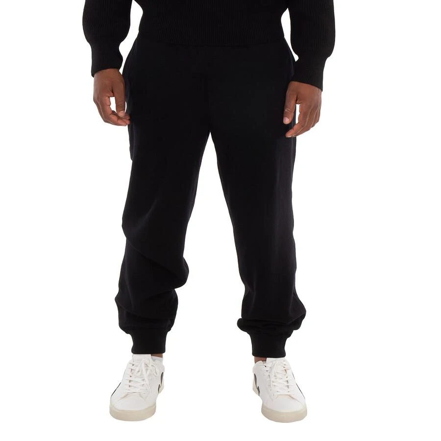 Burberry Tapered Leg Wool Track Pants 1