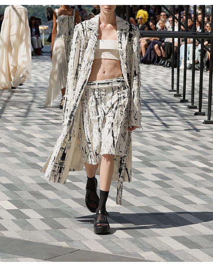 Jason Wu Calligraphy Jacquard Coat