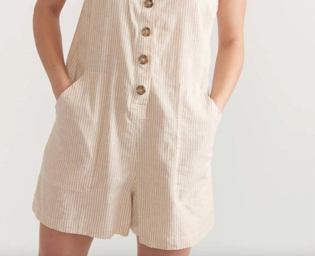 Marine Layer Marine Layer - Sydney Romper 4