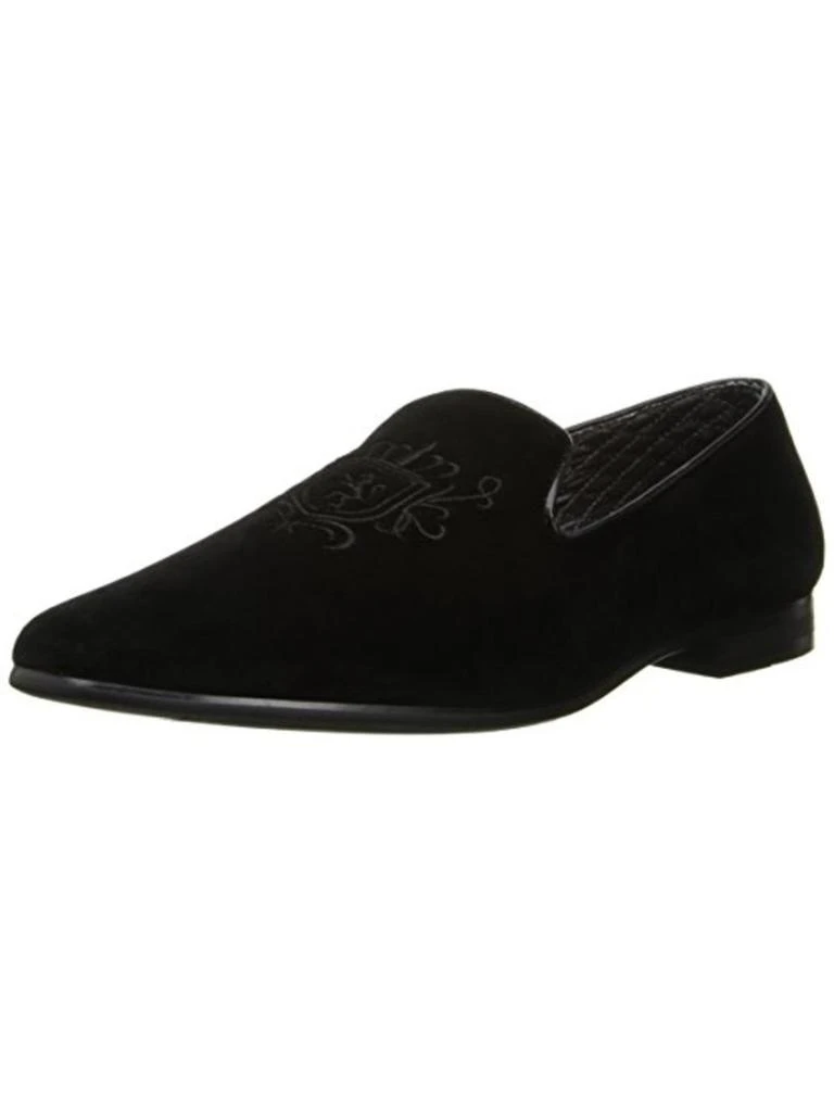 Giorgio Brutini Cress Mens Faux Suede Embroidered Loafers 1