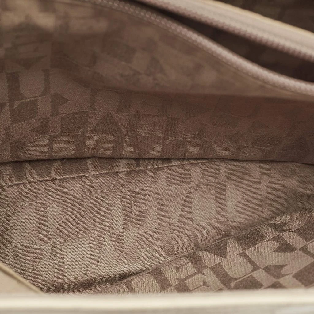 Furla Furla Light Beige Croc Embossed Leather Practica Tote 9