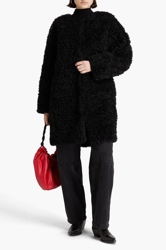 STAND STUDIO Paola reversible faux shearling coat