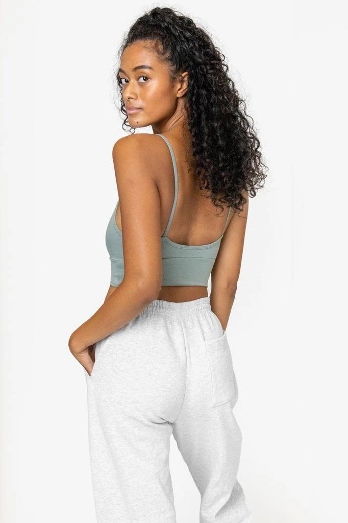 Los Angeles Apparel 83076GD - Crossover Wrap Crop Top 15