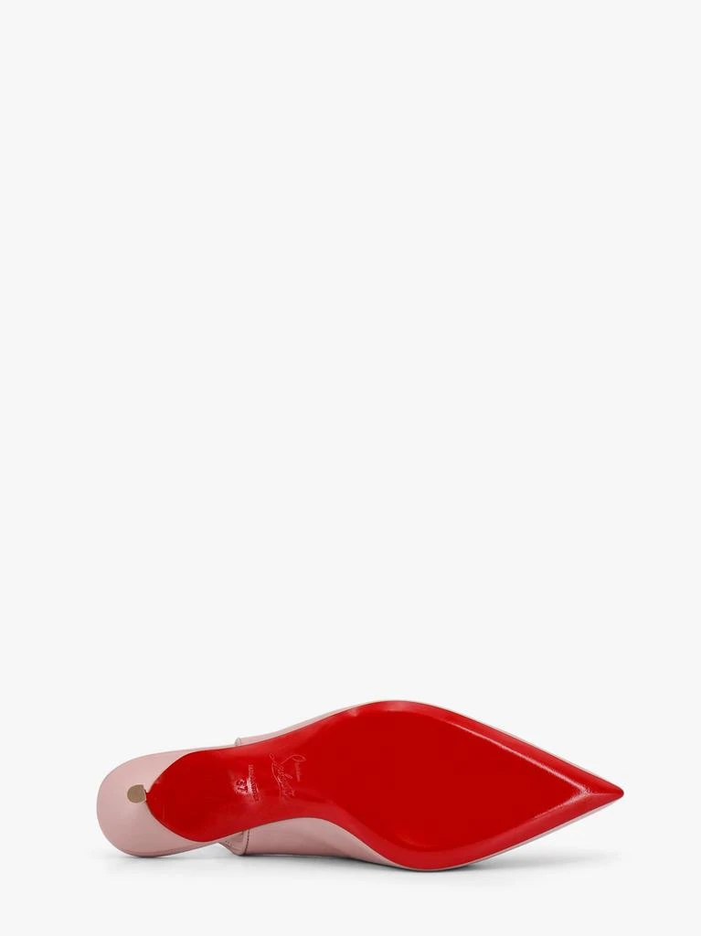 Christian Louboutin Sporty kate leather slingback with metal monogram 4