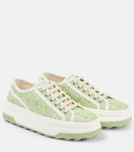 Gucci Gucci Tennis 1977 GG platform sneakers 1