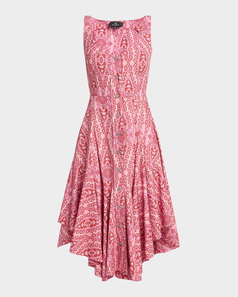 ETRO Etro Floral Printed Sleeveless Maxi Dress - Dresses